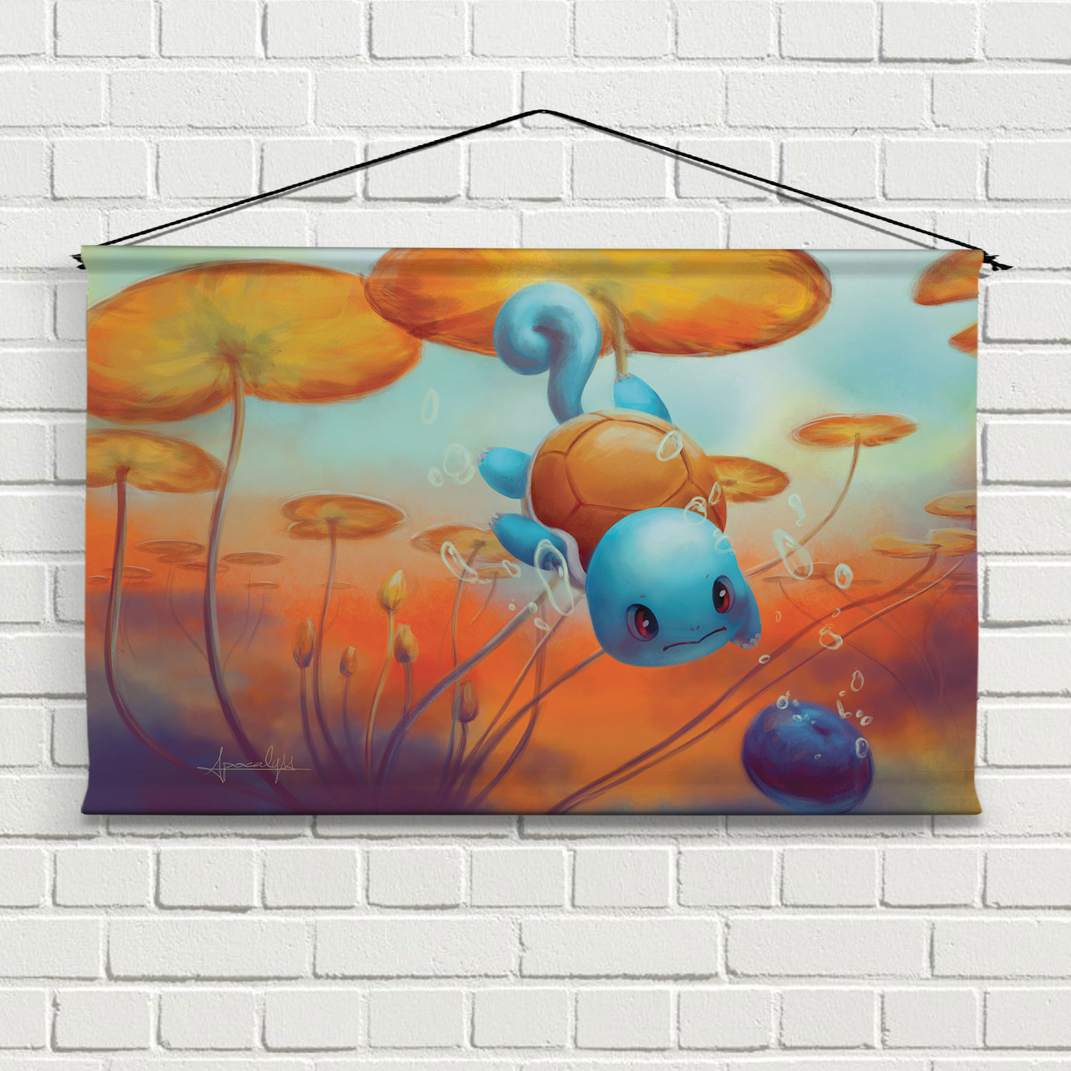 Squirtle - Wall Scroll