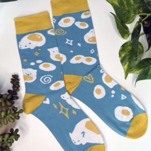 Egg Animal Crew Socks