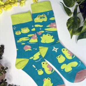 Frogs Crew Socks