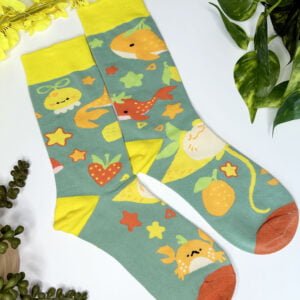 Sea animals crew socks
