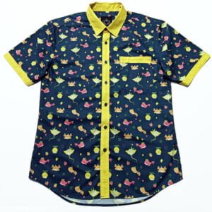 Fruit Sea Animals Button Up Shirt