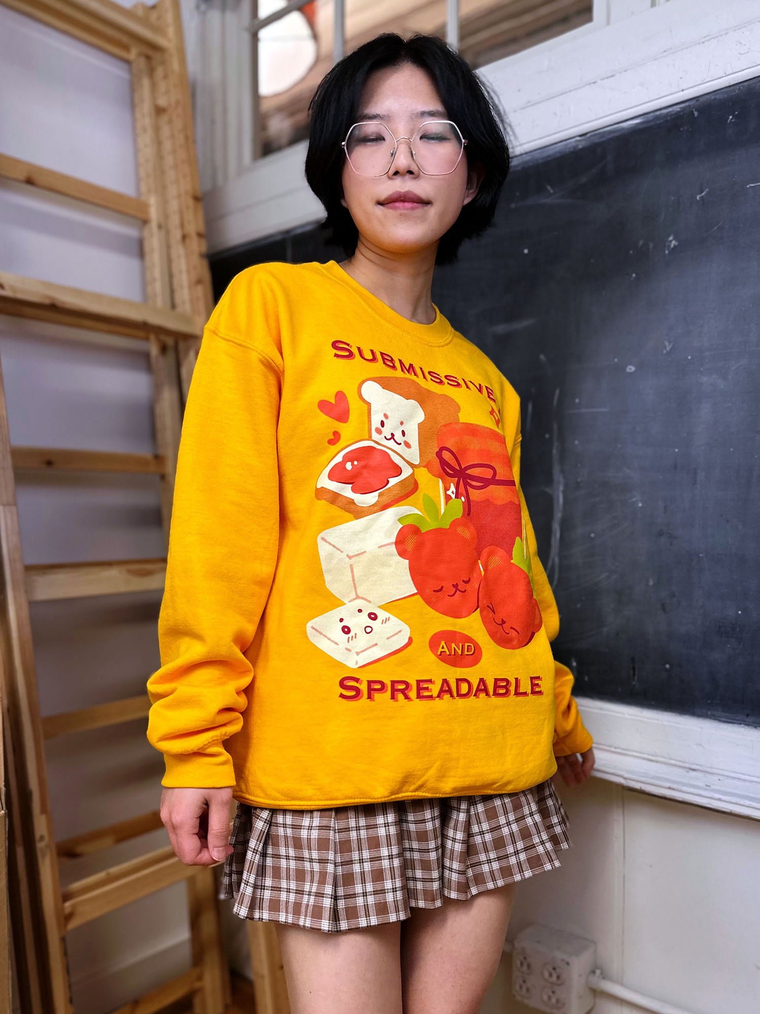 Submissive and Spreadable Sweatshirt - Image 3